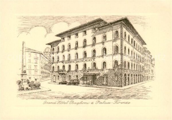 Firenze Florenz Grand Hotel Baglioni e Palace