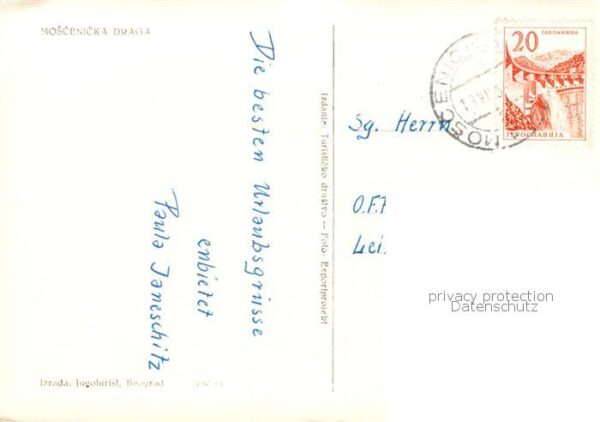 Moscenicka Draga Croatia Teilansicht – Bild 2