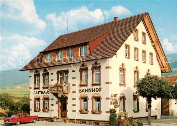 Oberwinden Elztal Gasthaus zum Bahnhof