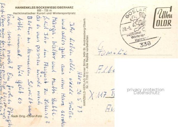 Hahnenklee-Bockswiese Harz Ortsansicht – Bild 2