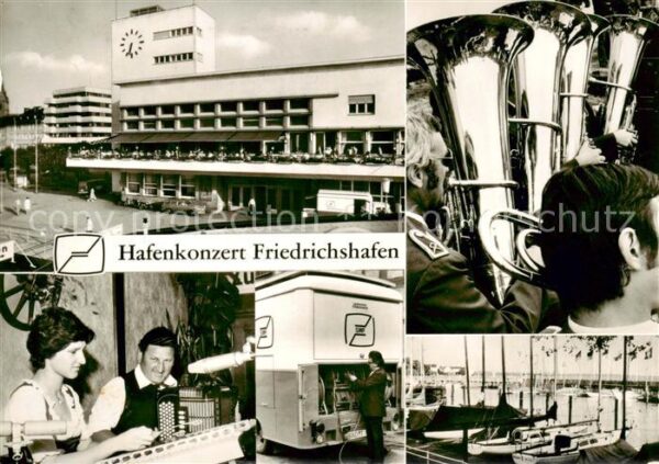 Friedrichshafen Bodensee SWF Landesstudio Tuebingen 20 Jahre Hafenkonzert Friedr