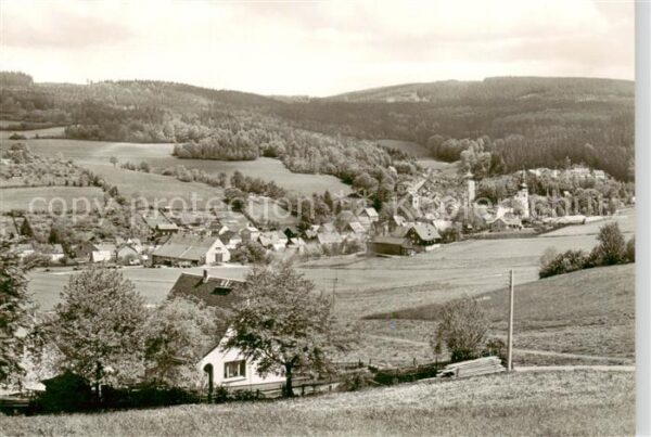 Bockau Erzgebirgskreis Panorama