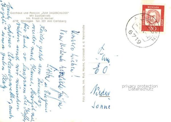Hoeningen Gathaus Pension Zum Jagdschloss – Bild 2