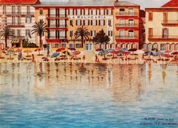 ALAssIO Savona Liguria IT Albergo La Balnearia