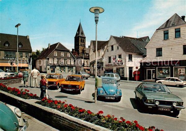 Herdecke Ruhr Hauptstrasse und Alte Stiftskirche