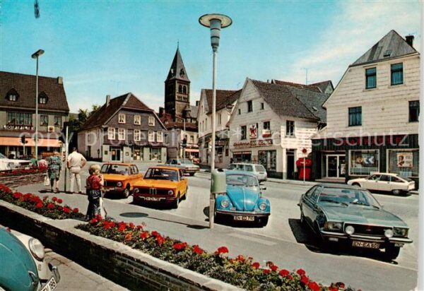 Herdecke Ruhr Hauptstrasse und Alte Stiftskirche