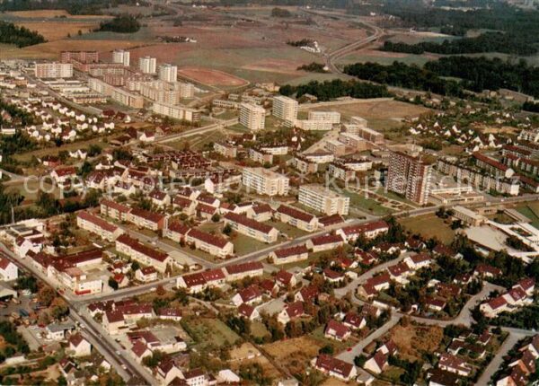 Hilden  Mettmann Fliegeraufnahme Nordstadt
