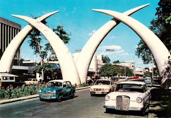 Mombasa Kenya Tusks Kilindini Roade