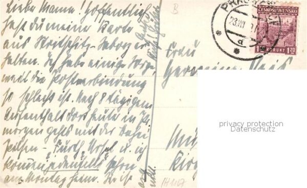 Prachatitz Prachatice CZ Panorama – Bild 2
