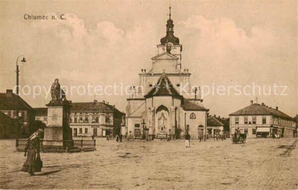 Chlumec Cidlinou Chlumetz Zidlina CZ Kirche Denkmal