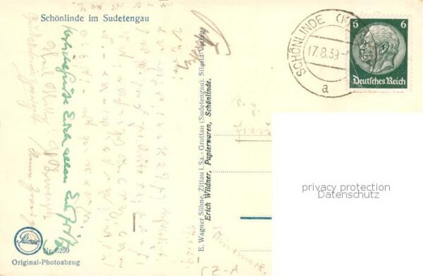 Schoenlinde Krasna Lipa CZ Marktplatz Kirche – Bild 2