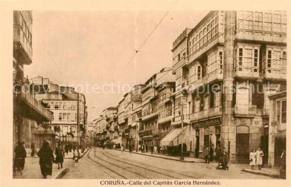 Coruna La ES Calle del Capitan Garcia Hernandez