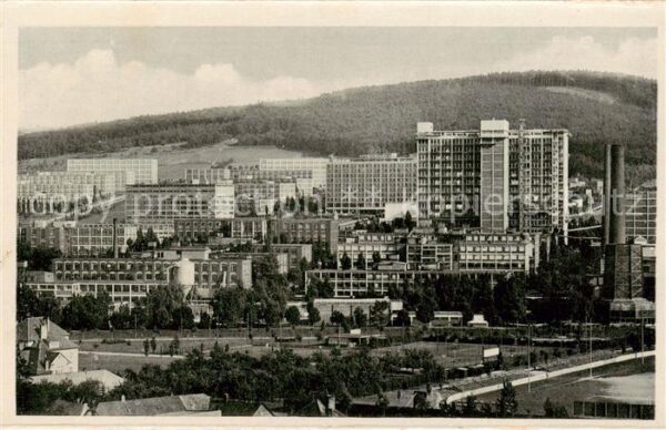 Zlin Gottwaldov CZ Blick auf die Bata Werke