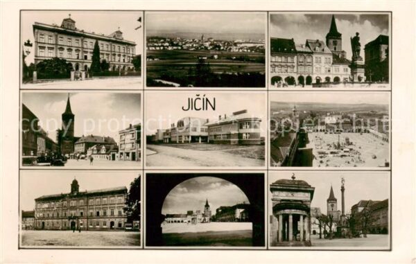 Jicin Jitschin CZ Orts und Teilansichten
