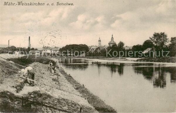 Maehrisch-Weisskirchen Hranice nad Morave CZ an der Betschwa