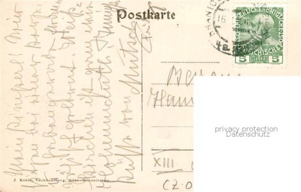 Maehrisch-Weisskirchen Hranice nad Morave CZ an der Betschwa – Bild 2