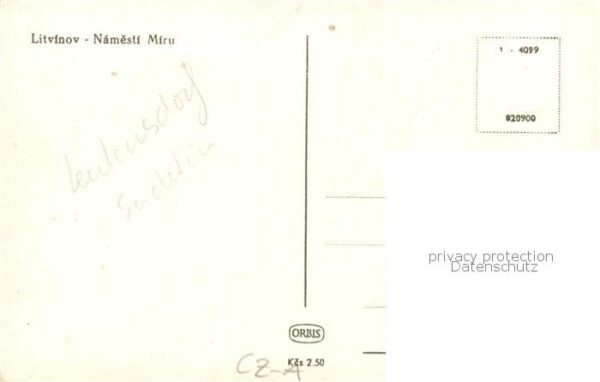 Litvinov Oberleutensdorf CZ Namesti Miru – Bild 2