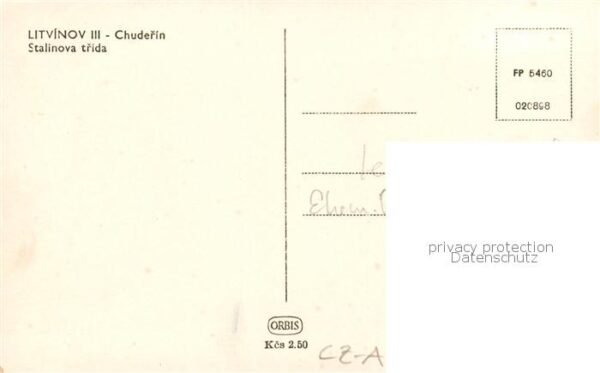 Litvinov Oberleutensdorf CZ Stalinova trida – Bild 2