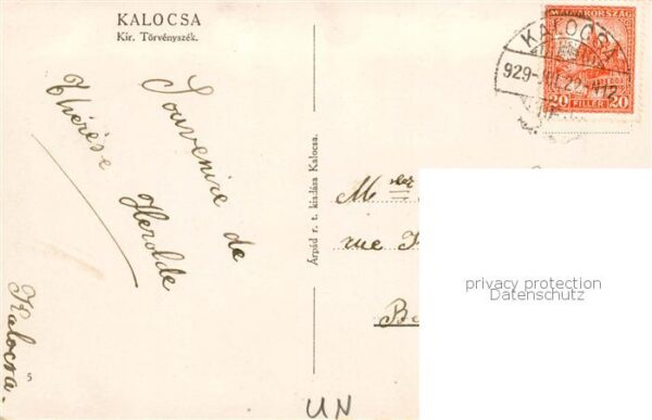 Kalocsa Kollotschau HU Kir Toervenyszek – Bild 2