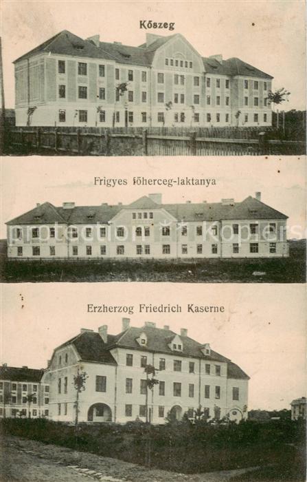 Koeszeg HU Frigyes foeherceg laktanya Erzherzog Friedrich Kaserne