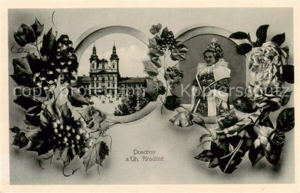 Uh Hradiste Uherske Hradiste CZ Kirche Marktplatz Portrait