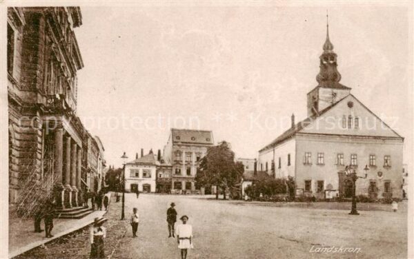 Landskron Lanskroun CZ Marktplatz