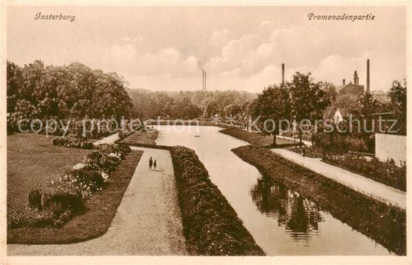 Insterburg Tschernjachowsk RU Promenadenpartie