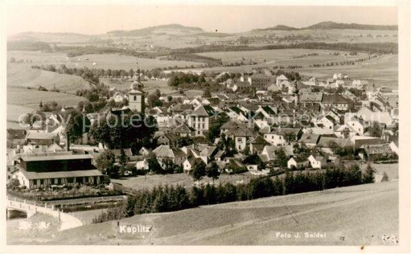 Kaplitz Kaplice CZ Panorama