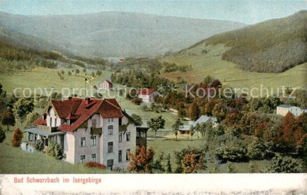 Bad Schwarzbach Flinsberg Swieradow Zdroj Bad PL Panorama
