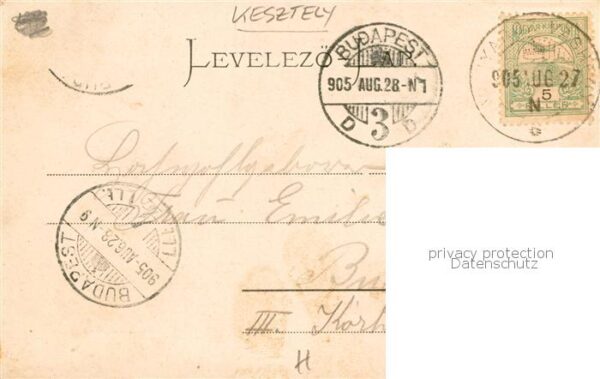 Kesztely Keszthely Balaton Plattensee HU Keszthely toe utcaja – Bild 2