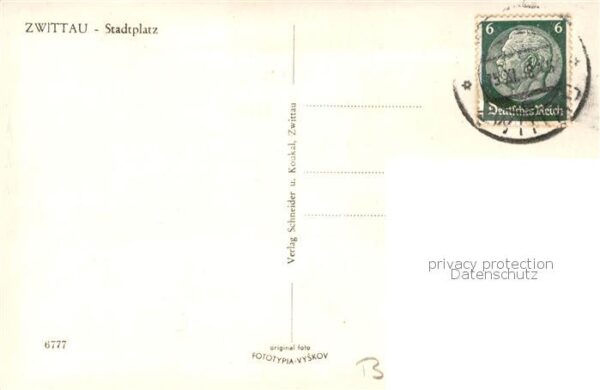 Zwittau Svitavsko CZ Stadtplatz – Bild 2