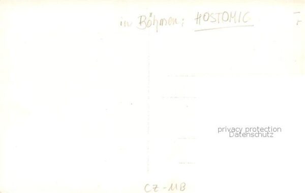 Hostomic Hostomitz CZ Orts und Teilansichten – Bild 2