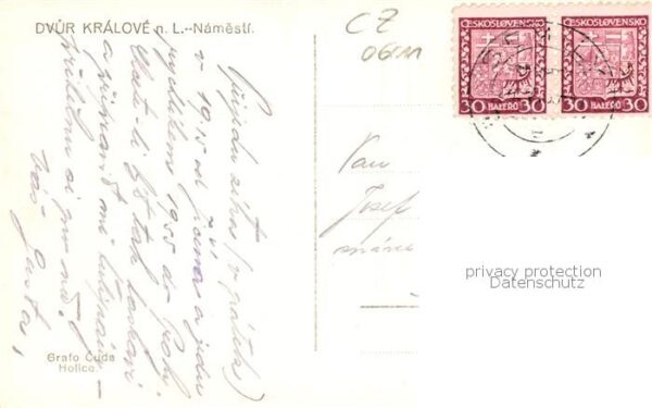 Dvur Kralove nad Labem Koeniginhof Elbe CZ Namesti – Bild 2