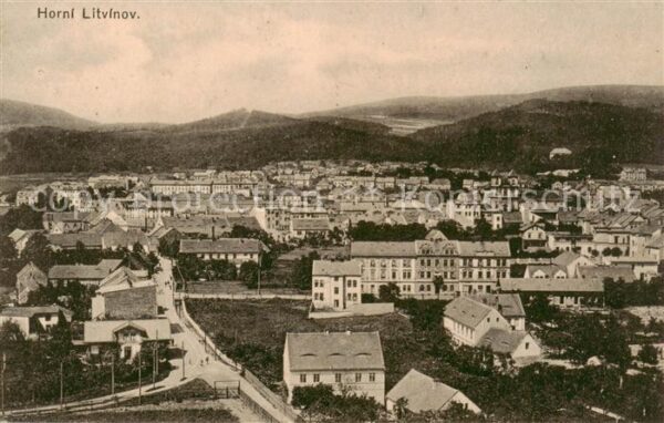 Horni Litvinov Oberleutensdorf CZ Panorama