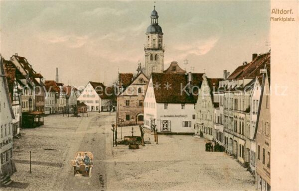 Altdorf Nuernberg Marktplatz