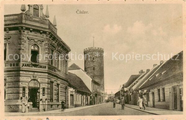 Caslav Tschaslau CZ Strassenpartie
