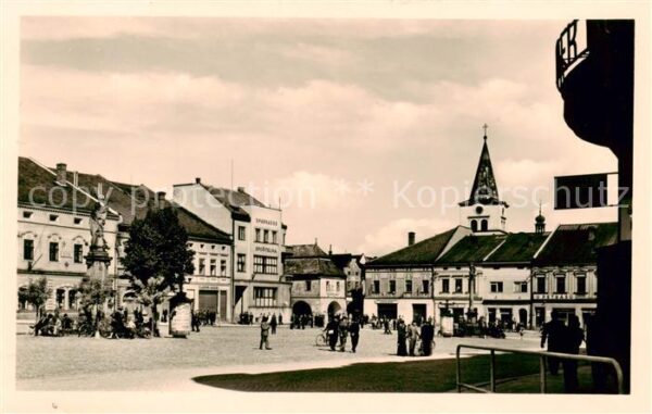 Wallachisch Meseritz Valasske Mezirici Czechia Marktplatz