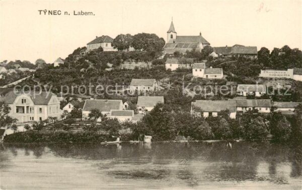 Tynec nad Labem Elbeteinitz CZ Panorama