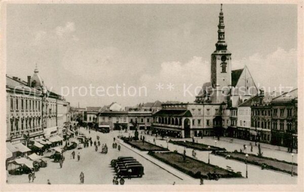 Prostejov Prossnitz CZ Hlavni namesti