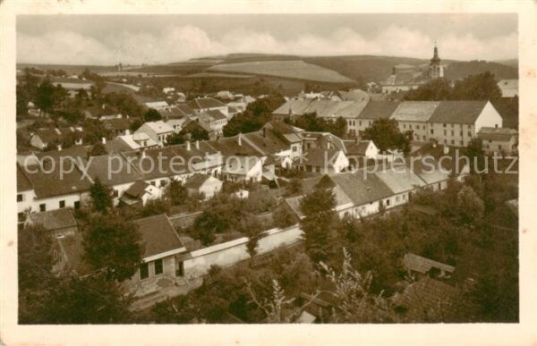 Brtnice Pirnitz CZ Panorama
