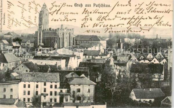 Patschkau Paczkow PL Stadtansicht