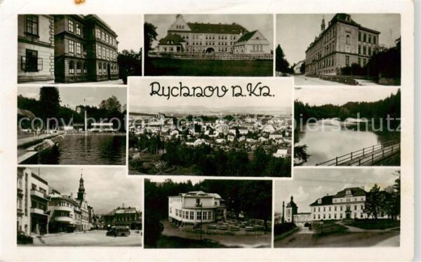 Rychnov nad Kneznou Nemocnice CZ Orts und Teilansichten Schwimmbad