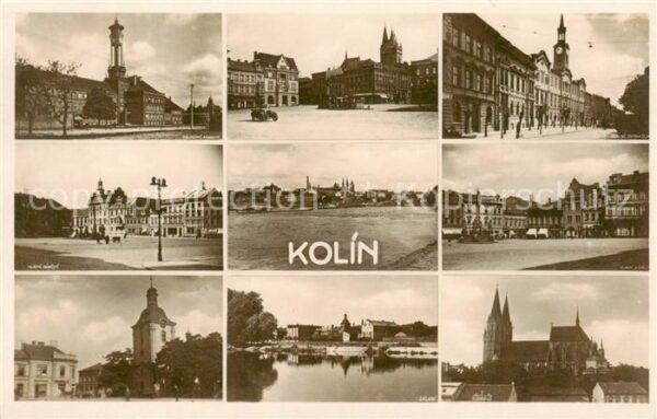Kolin nad Labem Koeln Elbe CZ Orts und Teilansichten