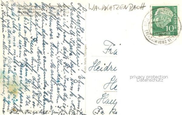 Waldkatzenbach Gasthof Loewen Pension – Bild 2