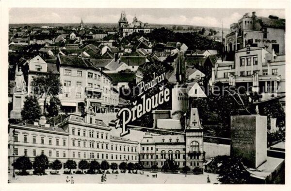 Prelouc Pschelautsch CZ Stadtansicht