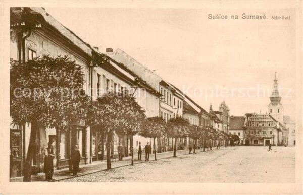 Susice Schuettenhofen CZ na Sumave Namesti