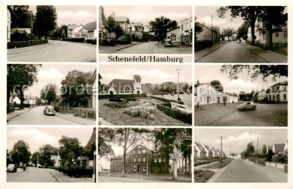 Schenefeld Hamburg Teilansichten Strassenpartien