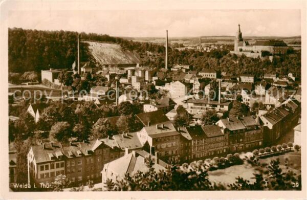 Weida  Thueringen Panorama