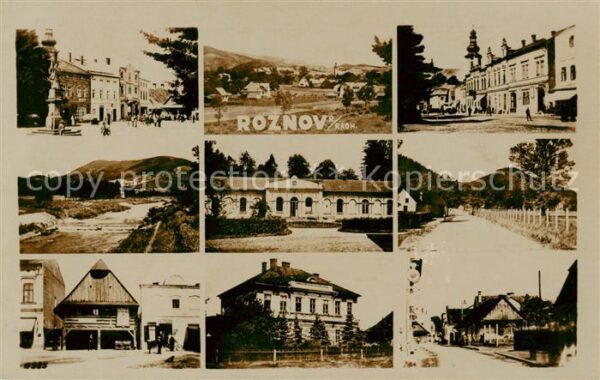 Roznov pod Radhostem Rosenau Radhost CZ Orts und Teilansichten