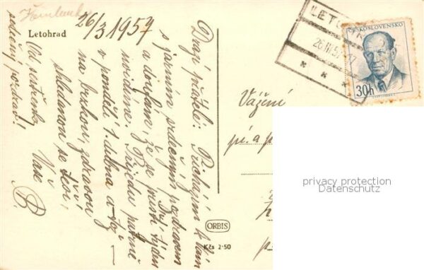 Letohrad Kysperk Geiersberg CZ Ortspartie – Bild 2